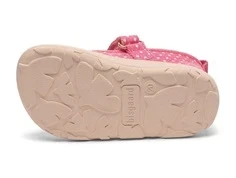 Bisgaard hjemmesko ballerina rosa med prikker sål